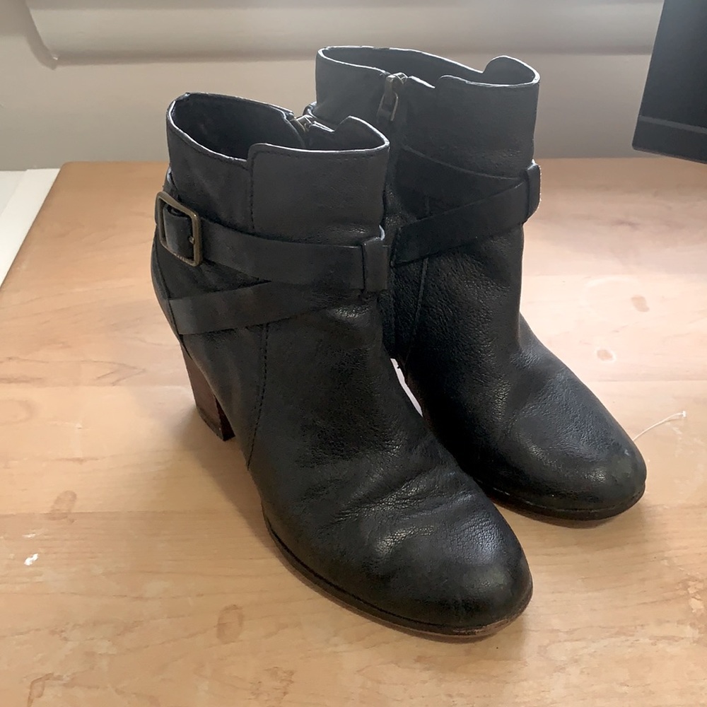 Cole Haan Cassidy buckle ankle booties